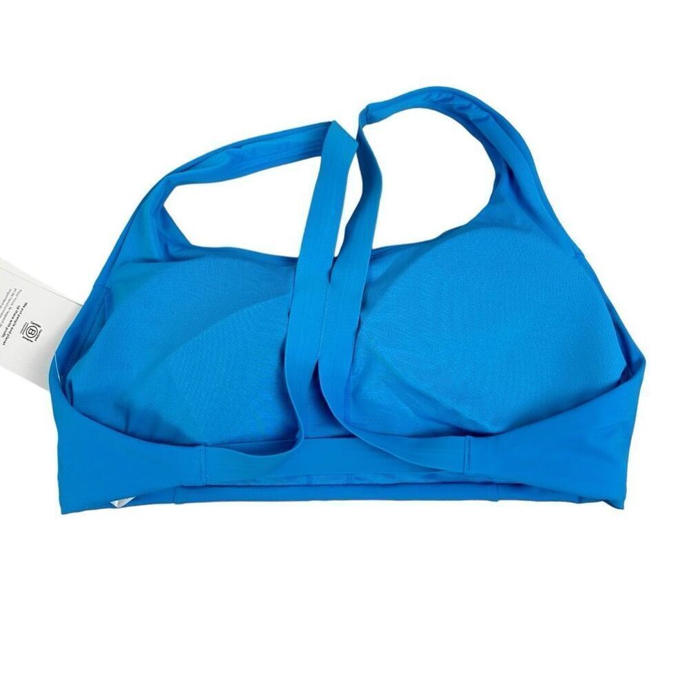 Athleta Small D-DD Malibu Bikini Top Santorini Blue. NEW - Picture 5 of 8